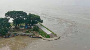 রাজশাহীতে পদ্মার পানি বৃদ্ধি, নিম্নাঞ্চলে বন্যা পরিস্থিতি