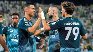 হ্যাটট্রিক করে অভিষেক রাঙালেন ফেলিক্স, রোনালদোর গোলের রাতে আল নাসরের দাপুটে জয়