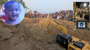 ৩২ ঘণ্টার পর জীবিত উদ্ধার শিশু সাজিদ