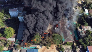 গাজীপুরে কারখানায় আগুন