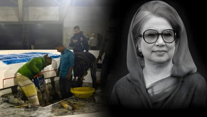 খালেদা জিয়ার কবর প্রস্তুত, শহীদ জিয়ার পাশে দাফন