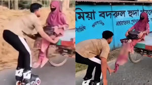‘পোশাক খুলে দেওয়ার ভিডিও’ নিয়ে তোলপাড়, যা জানা গেল