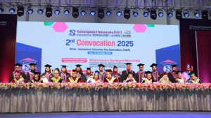 সোনারগাঁও ইউনিভার্সিটির দ্বিতীয় সমাবর্তন অনুষ্ঠিত