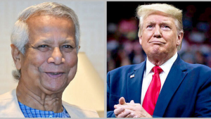 ড. ইউনূসকে চিঠি, বাংলাদেশি পণ্যে ৩৫% শুল্ক! ট্রাম্পের দ্বৈত বার্তা?