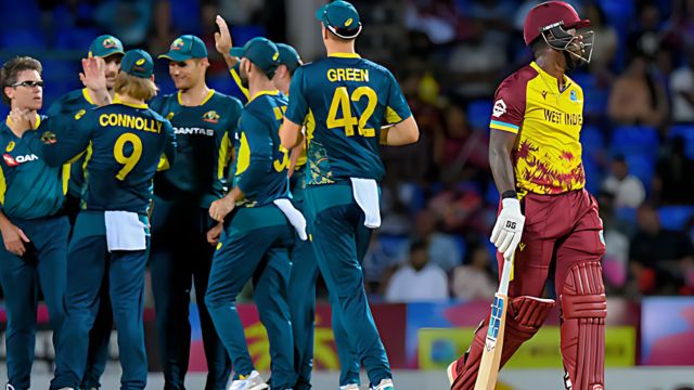 অস্ট্রেলিয়ার কাছে আবারও হারল ওয়েস্ট ইন্ডিজ