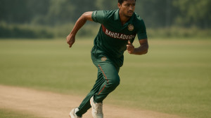 হ্যাটট্রিকে ইতিহাস ১৭ বছরের পেসারের!