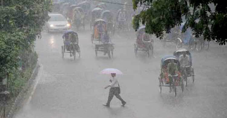 দেশের চার বিভাগে ভারী বৃষ্টির পূর্বাভাস