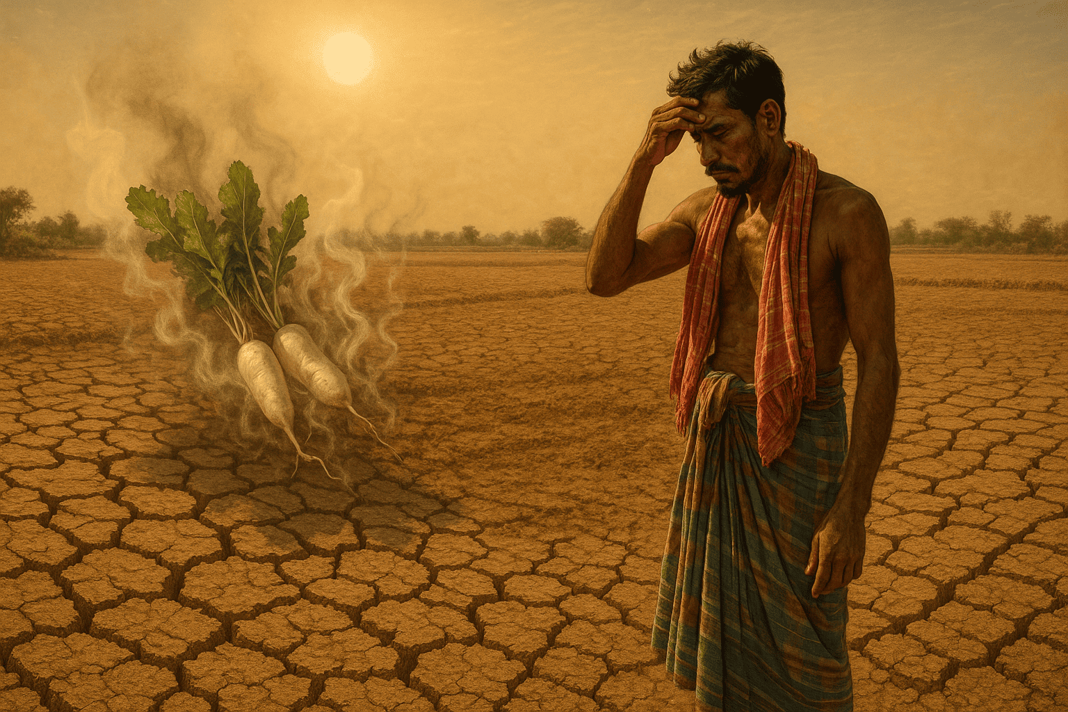 গ্রীষ্ম এলেই কেন মুলা উধাও? কৃষক বলছেন ভিন্ন কথা!
