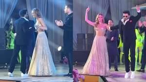 ট্রাম্পের হবু পুত্রবধূর সঙ্গে রণবীরের নাচ, ভিডিও ভাইরাল