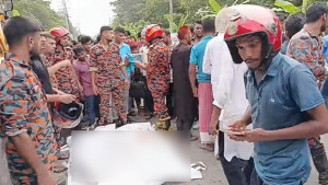 নোয়াখালীতে ট্রাকচাপায় প্রাণ গেল ৬ জনের