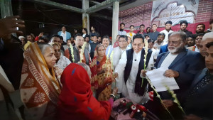 বরগুনায় ৭ শতাধিক সনাতন ধর্মালম্বীদের বিএনপিতে যোগদান