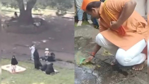 ঐতিহাসিক স্থানে নারীদের নামাজ, গোমুত্র ঢেলে করা হলো ‘শুদ্ধ’