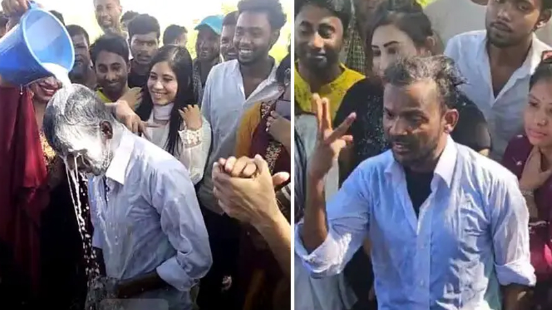 রিয়া মনিকে তালাক দিয়ে দুধ দিয়ে গোসল করলেন হিরো আলম রিয়া মনিকে তালাক দিয়ে দুধ দিয়ে গোসল করলেন হিরো আলম