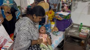 কুষ্টিয়ায় বেড়েছে হামের প্রাদুর্ভাব, হাসপাতালে ভর্তি ৬১