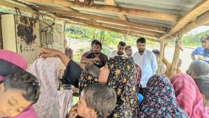 সেচ পাম্পে বোরকা পেঁচিয়ে প্রাণ গেল নারীর