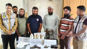 ‘ড্রোন-অস্ত্র নিয়ে গুপ্ত হামলার চেষ্টা’, গ্রেপ্তার আকসার ৪ সদস্য