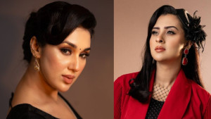 আবারও মুখোমুখি অপু-বুবলী