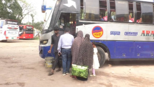 কর্মবিরতি প্রত্যাহার, ৩২ ঘণ্টা পর বাস চলাচল শুরু