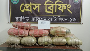 ২ মণ গাঁজাসহ মাদক কারবারি গ্রেপ্তার