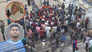 চট্টগ্রামে সাবেক মেয়রের বাসায় গিয়ে তোপের মুখে হাসনাত