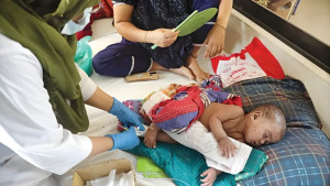 হাম ও উপসর্গ নিয়ে আরও ৯ শিশুর মৃত্যু