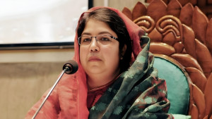 যেখানে আত্মগোপনে ছিলেন সাবেক স্পিকার শিরীন শারমিন