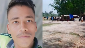 বিএসএফের গুলি, ভারতীয়কে গরুসহ তুলে আনল এলাকাবাসী