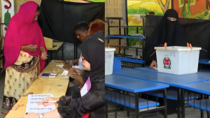 বগুড়া ও শেরপুরে চলছে ভোটগ্রহণ