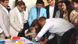 দেশব্যাপী হাম-রুবেলার টিকাদান শুরু, চলবে কতদিন