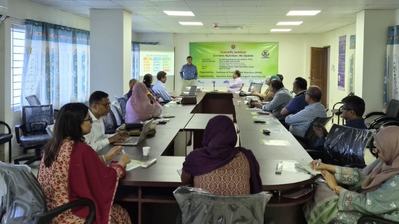 জাতীয় পুষ্টি সপ্তাহ: প্রবীণদের পুষ্টি নিয়ে সায়েন্টিফিক সেমিনার
