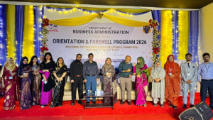 বাংলাদেশ ইউনিভার্সিটিতে বিবিএ-এমবিএ শিক্ষার্থীদের ওরিয়েন্টেশন ও বিদায় সংবর্ধনা