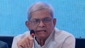 আওয়ামী লীগের সঙ্গে গণতন্ত্র যায় না: মির্জা ফখরুল