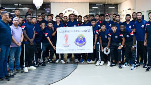 এএফসি চ‍্যালেঞ্জ লিগের কোয়ালিফায়ার: পুলিশ ফুটবল দলের আম্মান যাত্রা