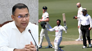 টাইগারদের ঐতিহাসিক টেস্ট জয়ে প্রধানমন্ত্রীর অভিনন্দন