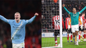 ভ্যান ডাইকের রেকর্ড আর হলান্ডের ঝড়ে ম্যাচ জিতল সিটি-লিভারপুল
