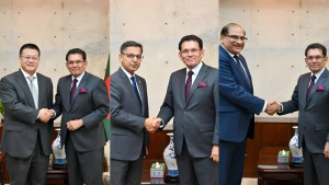 পররাষ্ট্রমন্ত্রীর সঙ্গে ৩ দেশের রাষ্ট্রদূতের সাক্ষাৎ