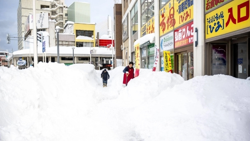 জাপানে তুষারপাত, ৩০ জনের প্রাণহানি