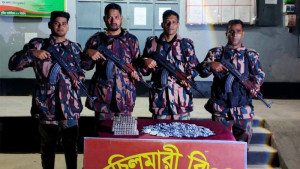 কুষ্টিয়ায় বিপুল পরিমান ভারতীয় মাদক উদ্ধার