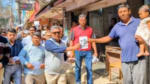 বিএনপি প্রার্থীর পক্ষে প্রচারণায় মনোনয়ন বঞ্চিত জাবেদ রেজা