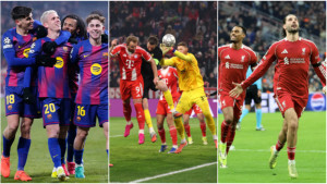 এক রাতে চ্যাম্পিয়নস লিগে তিন জায়ান্টের ভিন্ন ছবি