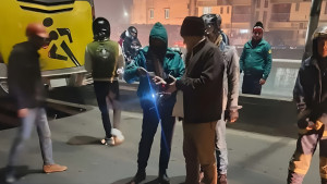 কাভার্ড ভ্যানের ধাক্কায় পুলিশ সদস্য নিহত