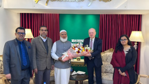 জামায়াত আমিরের সঙ্গে জার্মান রাষ্ট্রদূতের সাক্ষাৎ