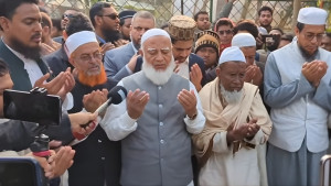 শহীদ আবু সাঈদের কবর জিয়ারত করলেন জামায়াত আমির