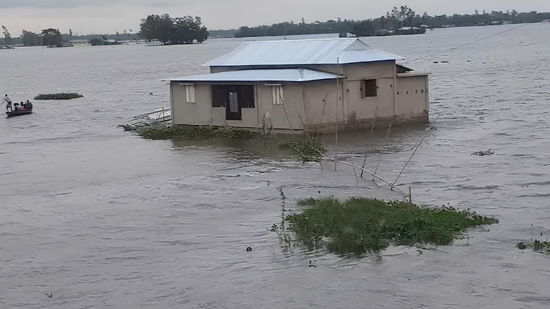 যেসব জেলায় বন্যা পরিস্থিতি অবনতির শঙ্কা