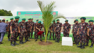 বিজিবির বৃক্ষরোপণ কর্মসূচির উদ্বোধন, লাগানো হবে ৭৩ হাজার গাছ