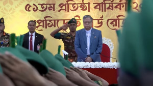 আধুনিক চতুর্মাত্রিক সশস্ত্র বাহিনী গড়ে তুলবে সরকার: রাষ্ট্রপতি
