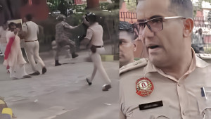 দিল্লিতে নারী বিক্ষোভকারীকে পুলিশের অতিরিক্ত উপকমিশনারের থাপ্পড় দেওয়ার ভিডিও ভাইরাল, বরখাস্তের দাবি