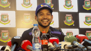 সাংবাদিকদের উল্টো প্রশ্ন শান্তর, ‘অস্ট্রেলিয়ার বিপক্ষে দলের কাছে প্রত্যাশা কী?’