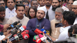 আবু সাঈদ জুলাই শহীদদের ইমাম: নাহিদ ইসলাম