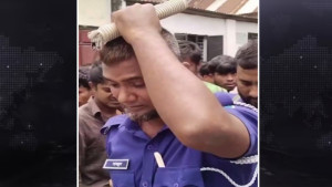 মরদেহ উদ্ধার করতে গিয়ে পুলিশ সদস্য দেখলেন পড়ে আছে নিজের ছেলের লাশ